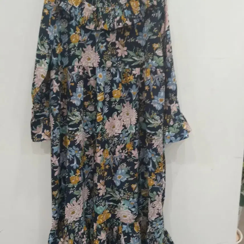 [BUNJANG] Floral Pattern Midi Dress / 원피스
