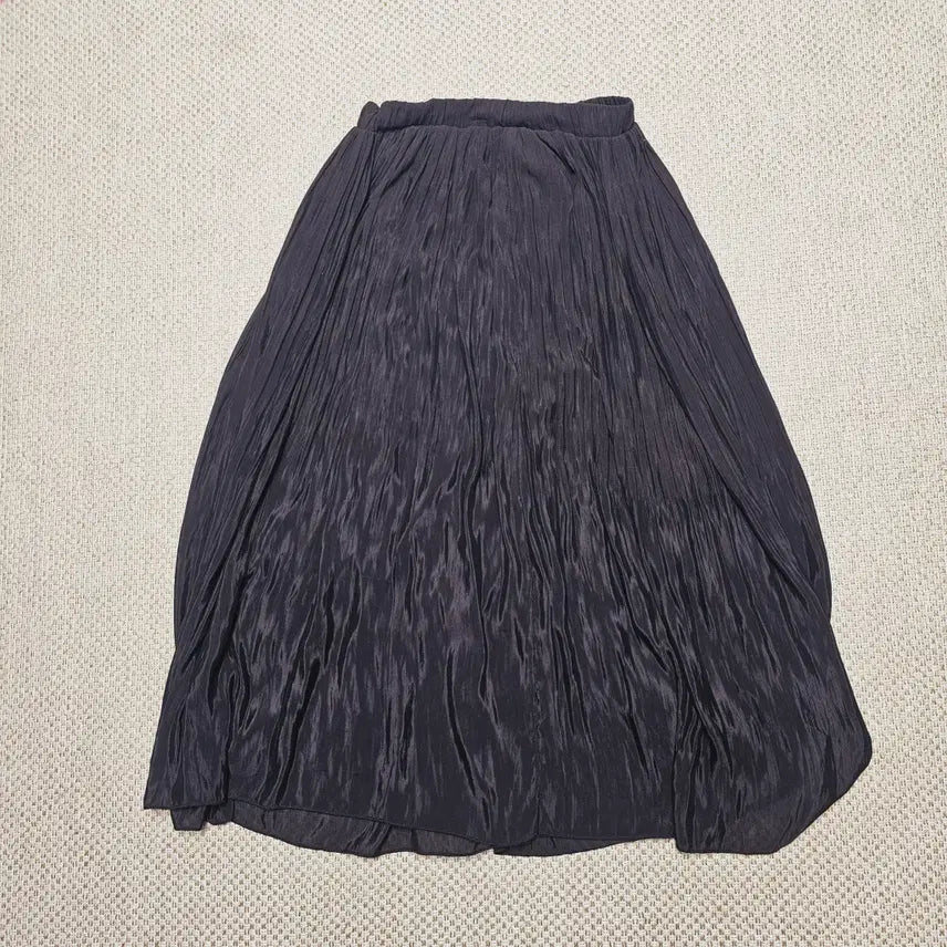 [BUNJANG] Pleated Skirt Bundle Set / 114-플리츠 스커트 66사이즈 블랙/연핑 2개 일괄 새상품
