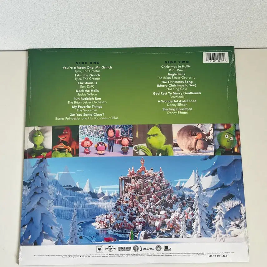 [BUNJANG] Tyler, the Creator Grinch OST Vinyl Record / 타일러더크리에이터 그린치 OST (Vinyl)