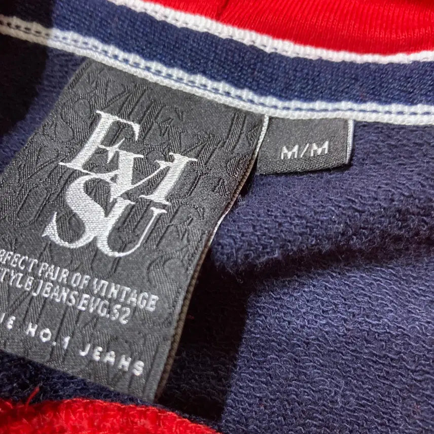 [BUNJANG] EVISU Old School Hoodie / [M]에비수 올드스쿨 후드티 0400