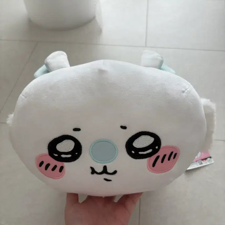 [BUNJANG] Chiikawa Momocha Laying Big Plush Doll / 치이카와 엎드린 모몽가 big 크레인 인형 모찌 누운 모몽가 라잉