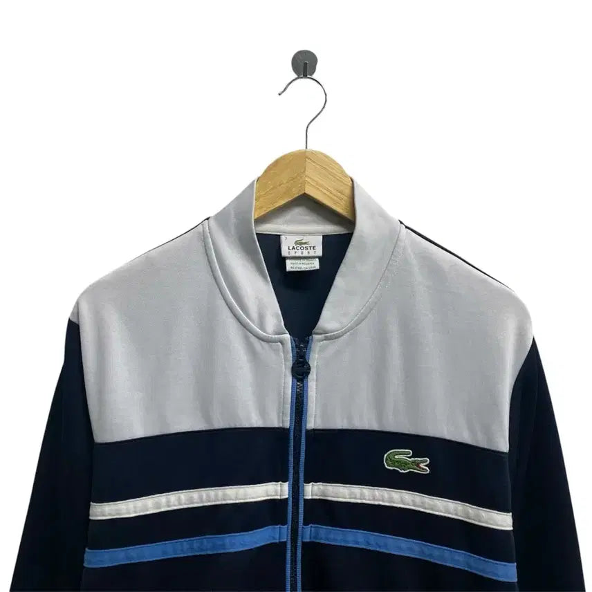 [BUNJANG] Lacoste Sport Colorblock Track Jacket L / 라코스테 스포츠 배색 트랙 자켓 L