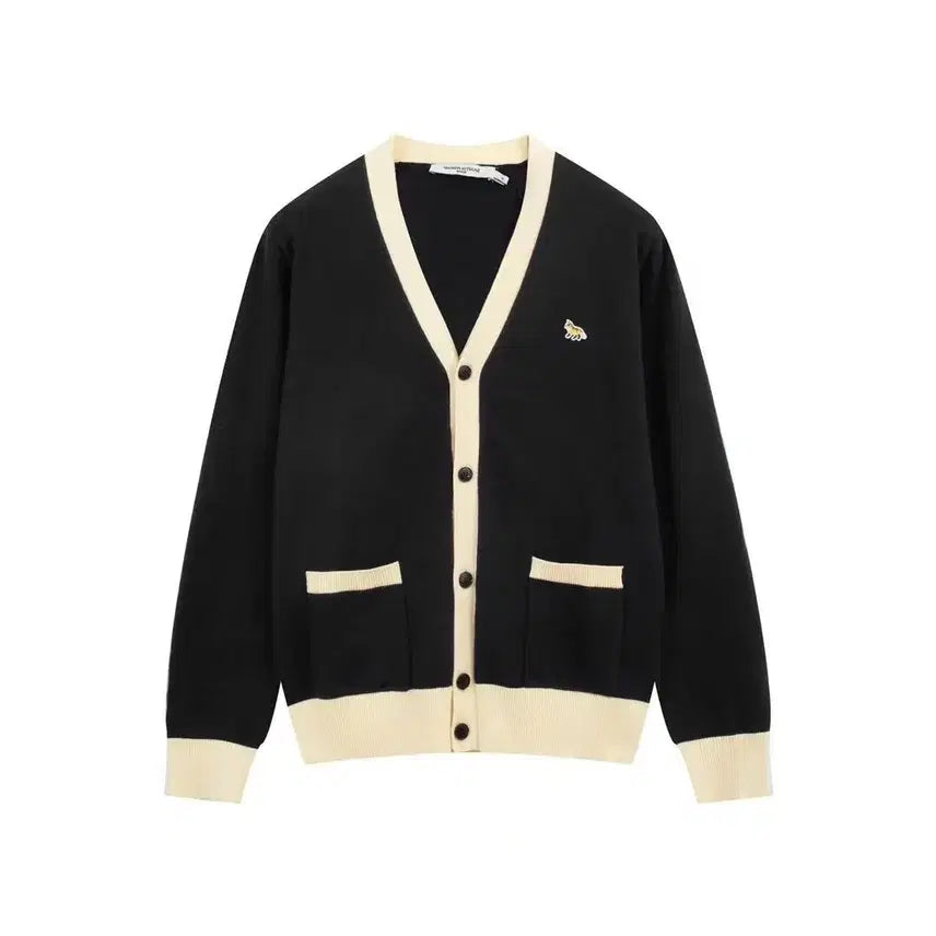 [BUNJANG] Maison Kitsune V-Neck Cardigan / 메종키츠네 가디건 남녀공용 브이넥니트 4color