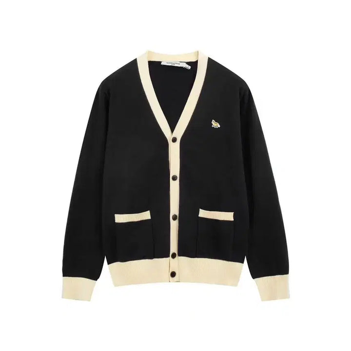 [BUNJANG] Maison Kitsune V-Neck Cardigan / 메종키츠네 가디건 남녀공용 브이넥니트 4color