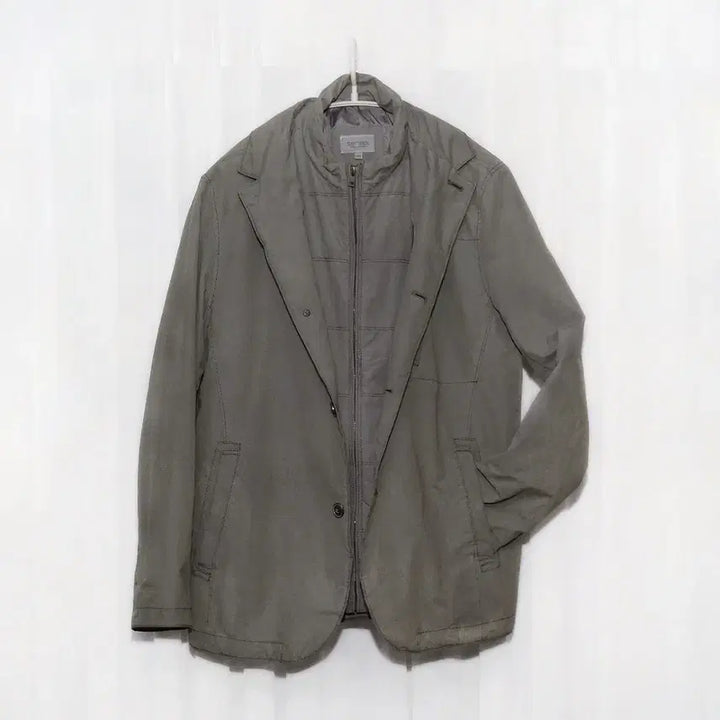 [BUNJANG] Series Veno Garment-Dyed Detachable 2-Way Jacket / 시리즈 (series) 베노 가먼트다잉 디테처블 투웨이 자켓 (100)