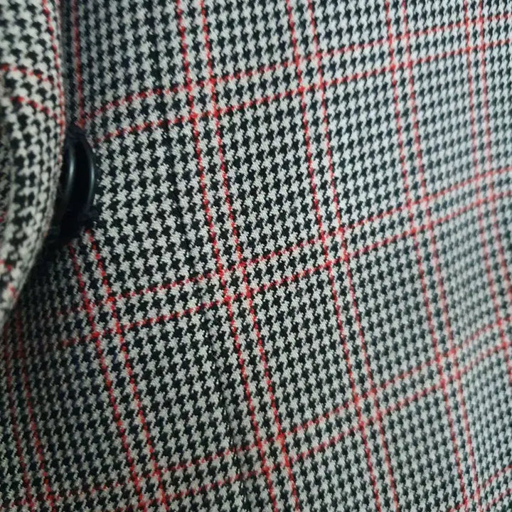 [BUNJANG] MOJO.S.PHINE Check Belt Long Coat / MOJO.S.PHINE 체크 벨트 롱 코트 55