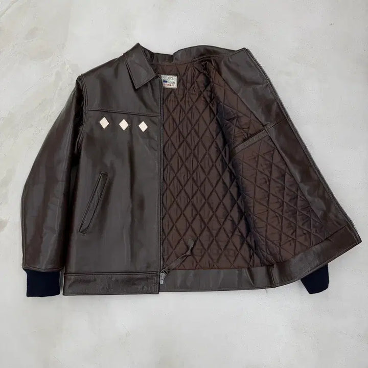 [BUNJANG] Leather Sport Jacket / 말가죽 스포츠자켓 42사이즈