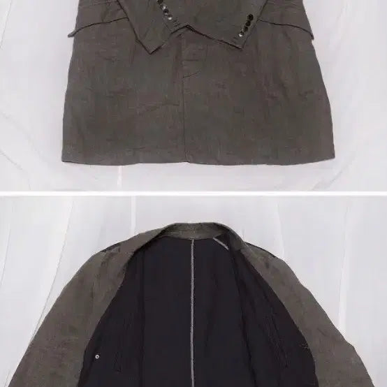 [BUNJANG] SERIES Italy Dinamo Linen Long Jacket / 시리즈 (series) 이태리 디나모 천연 린넨 롱자켓 (100-105)