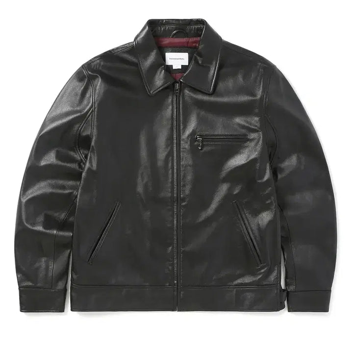 [BUNJANG] thisisneverthat Leather Sports Jacket S / 디스이즈네버댓 레더 자켓 S