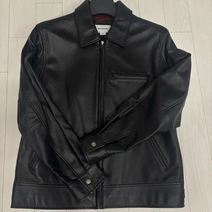 [BUNJANG] thisisneverthat Leather Sports Jacket S / 디스이즈네버댓 레더 자켓 S