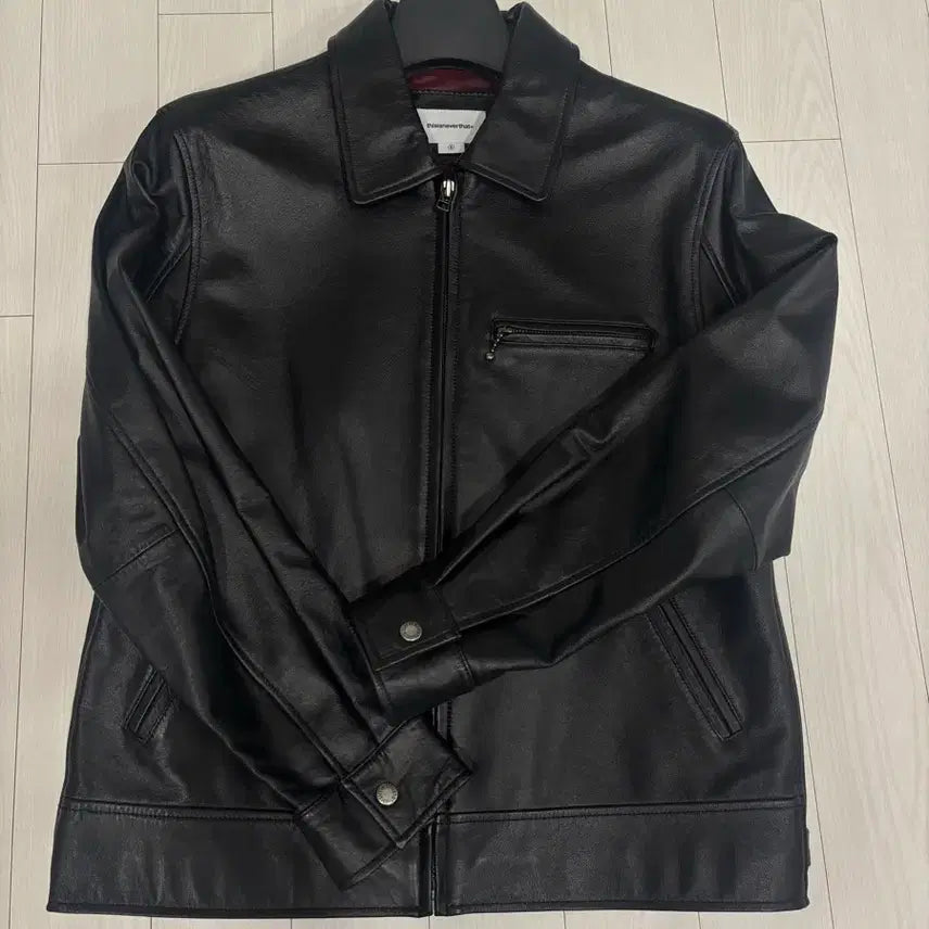 [BUNJANG] thisisneverthat Leather Sports Jacket S / 디스이즈네버댓 레더 자켓 S
