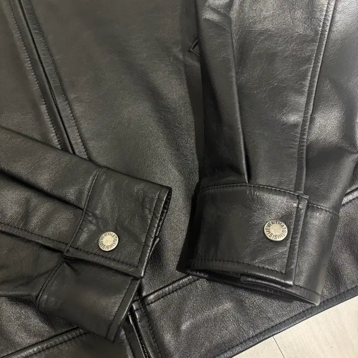 [BUNJANG] thisisneverthat Leather Sports Jacket S / 디스이즈네버댓 레더 자켓 S