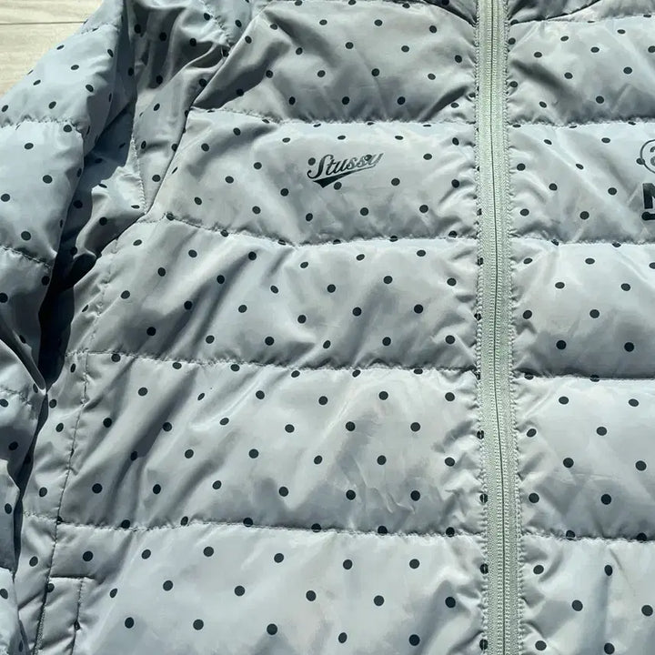 [BUNJANG] Stussy Polka Dot Lightweight Padded Jacket / 희귀) 스투시 도트 땡땡이 경량 패딩