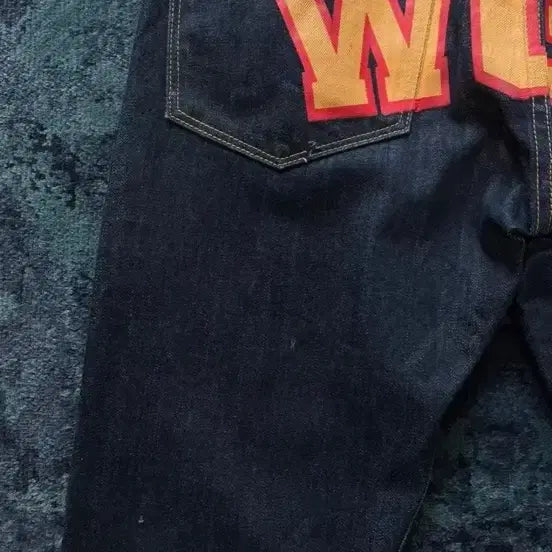 [BUNJANG] BAPE Shark Denim Pants / OG 베이프 샤크 데님팬츠