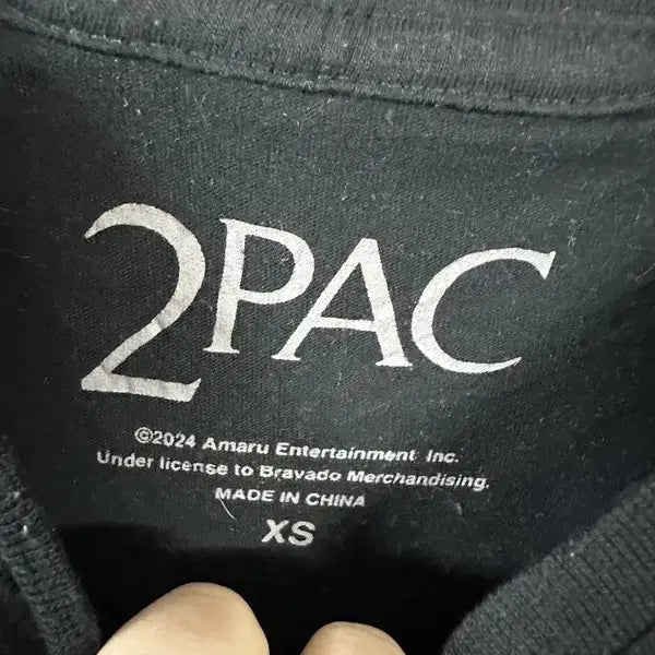 [BUNJANG] 2PAC Vintage Hip-Hop T-shirt / [XS] 2PAC 투팍 빈티지 힙합 반팔티