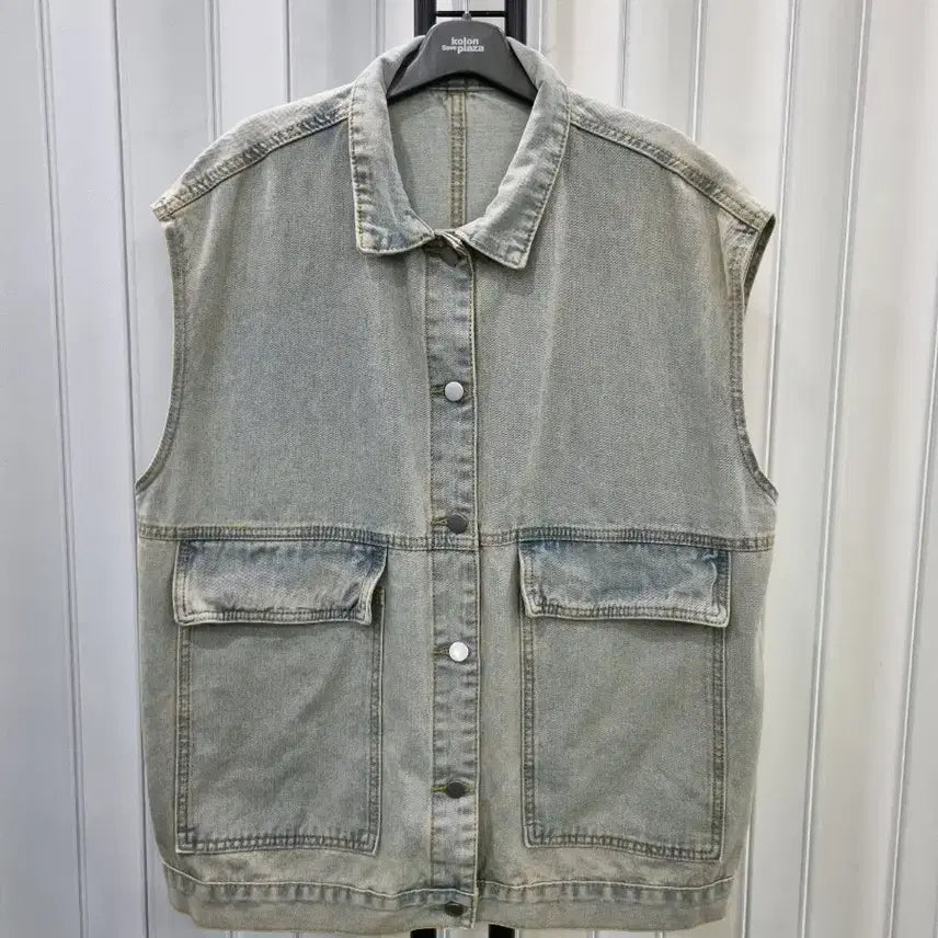 [SOLD OUT] 데님 조끼 베스트
