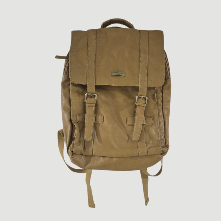 [BUNJANG] Omar Sharif Paris Leather Backpack / 오마샤리프 파리 가죽백팩 가방