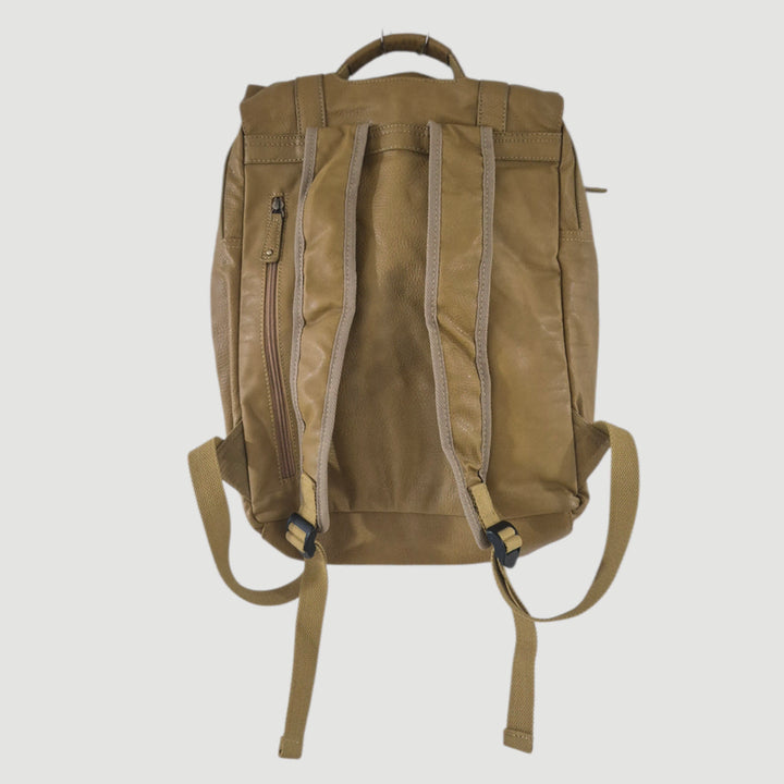 [BUNJANG] Omar Sharif Paris Leather Backpack / 오마샤리프 파리 가죽백팩 가방