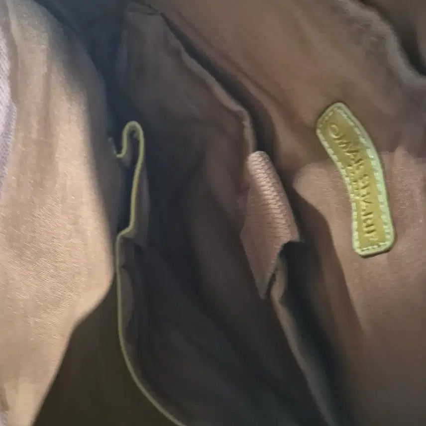 [BUNJANG] Omar Sharif Paris Leather Backpack / 오마샤리프 파리 가죽백팩 가방