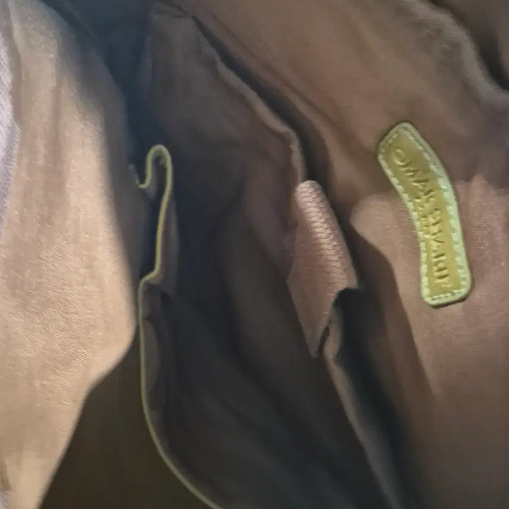 [BUNJANG] Omar Sharif Paris Leather Backpack / 오마샤리프 파리 가죽백팩 가방