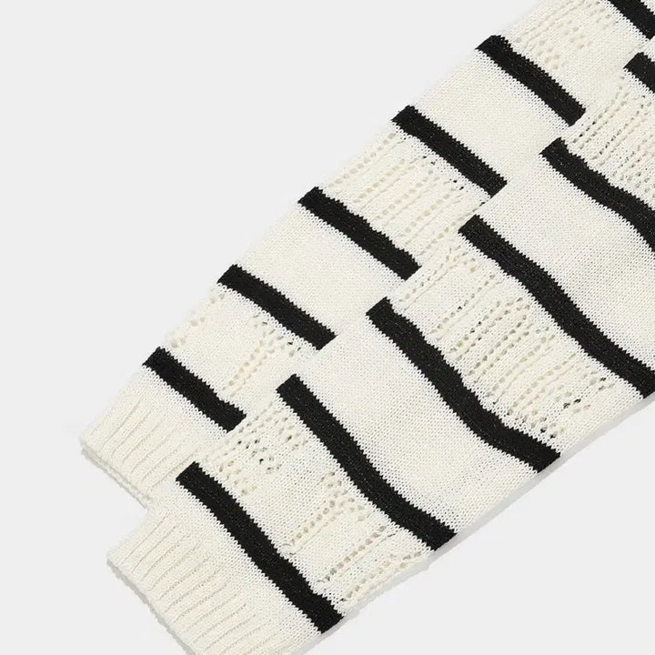[BUNJANG] Time Stripe Fisherman Muffler / 타임 스트라이프 어부바 머플러