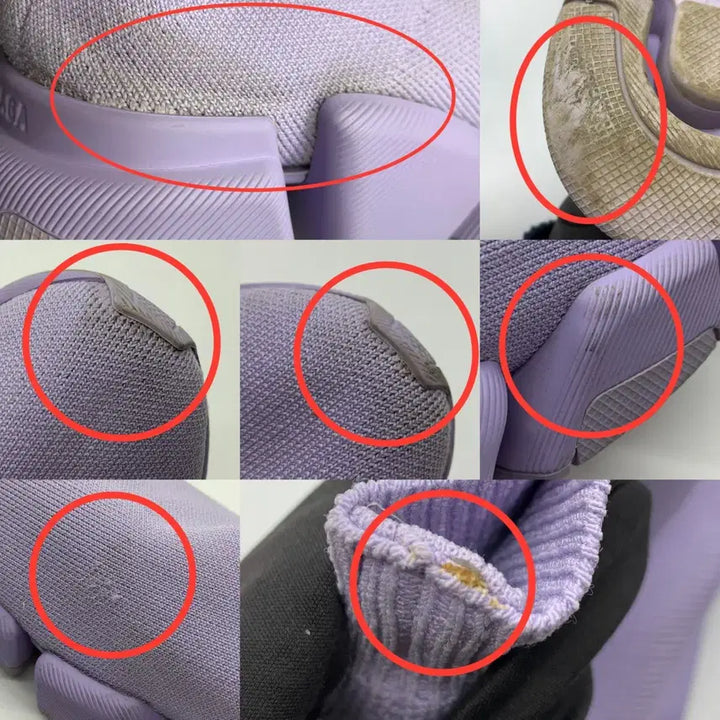[BUNJANG] Balenciaga Speedrunner Lavender Sneakers / 267000115 발렌시아가 스피드러너 라벤더 38사이즈