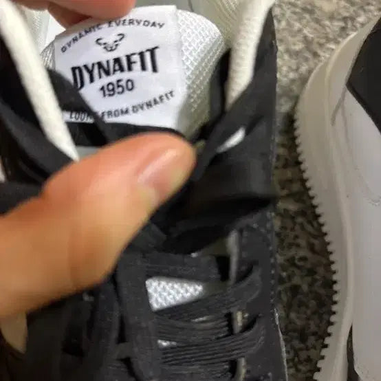 [BUNJANG] Dynafit Everyday Black/White Sneakers / 다이나핏 에브리데이 블랙/화이트 운동화