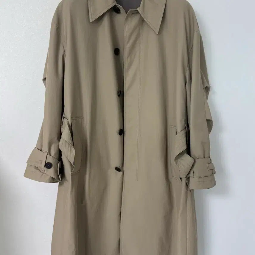 [BUNJANG] Coore Balmacaan Trench Robe Coat M / 쿠어 발마칸 트렌치 로브 코트 M