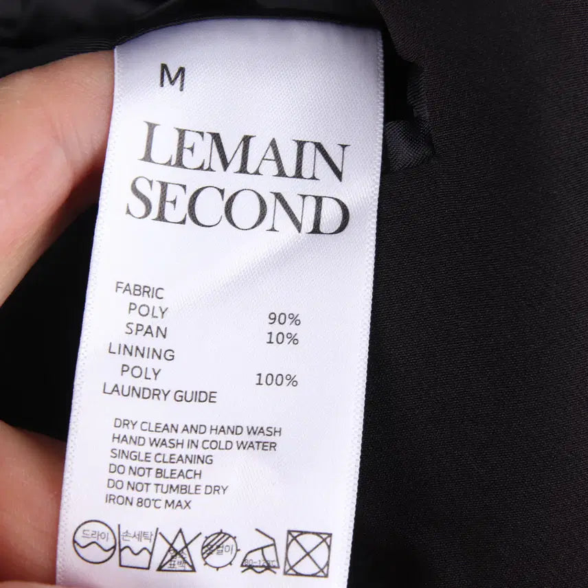 [BUNJANG] Remain Second Oversized Single Blazer Jacket (Black, M) / 리메인 세컨드 오버핏 싱글 블레이저 자켓 블랙 (M)