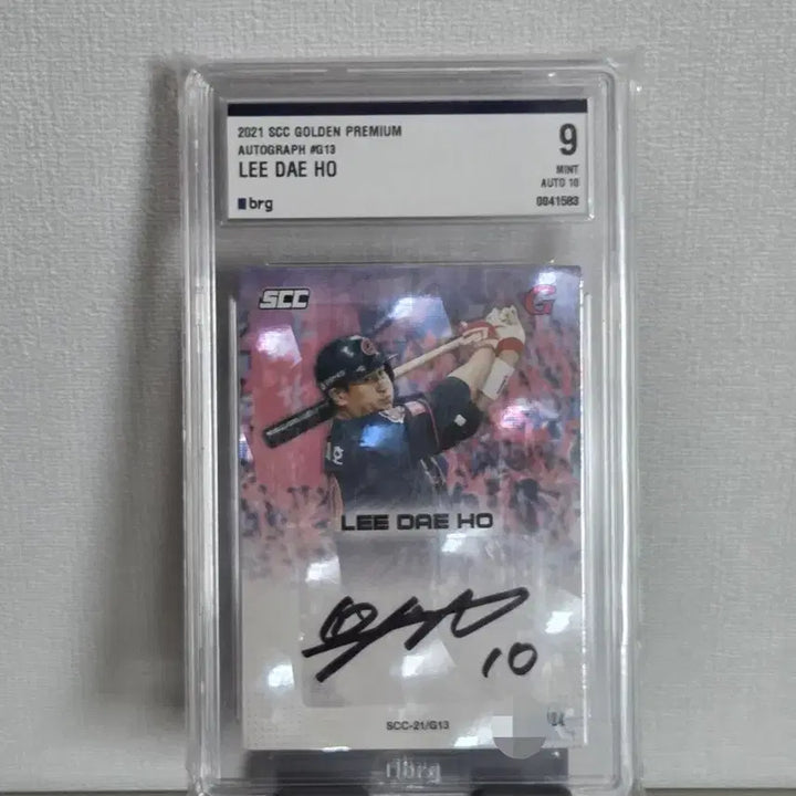 [SOLD OUT] 롯데자이언츠 이대호 오토 카드 24한정 BRG9 AUTO10