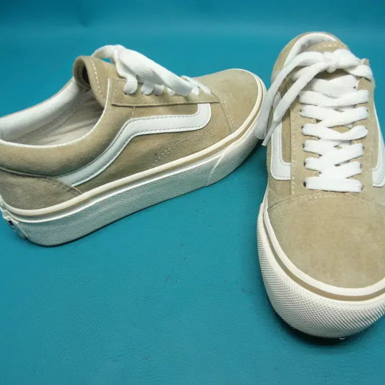 [BUNJANG] Vans Old Skool Platform Sneakers / 220/r1-089/반스 올드스쿨 플랫폼 통굽 스니커즈 운동화/구제특별시
