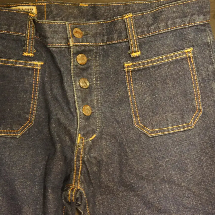 [BUNJANG] Vintage Denim Jeans / 1538 워싱청바지 구제청바지샵 때바지 빈티지데님연청 중청일자 리바이스