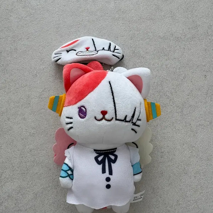 [BUNJANG] One Piece Film Red Uta Cat Neko Nui Plush / 원피스 필름레드 우타 아이마스크 캣 네코누이 인형