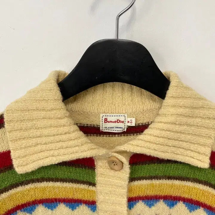 [BUNJANG] BONNEDID Wool Knit Cardigan / 빈티지 BONNEDID 울 니트 가디건