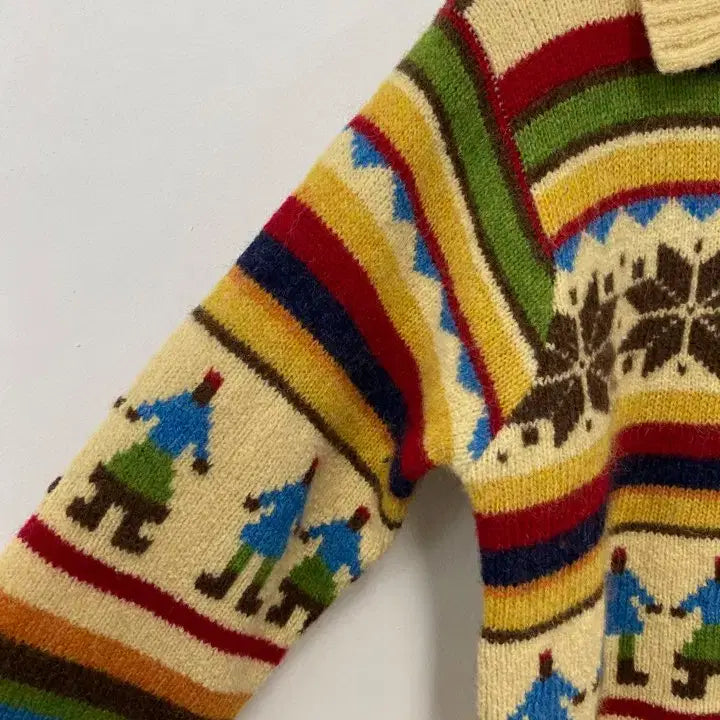 [BUNJANG] BONNEDID Wool Knit Cardigan / 빈티지 BONNEDID 울 니트 가디건
