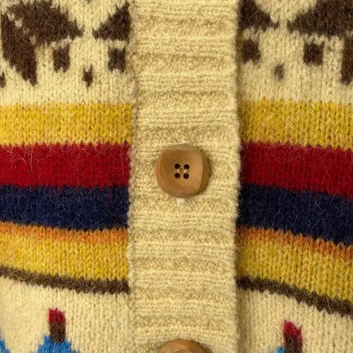 [BUNJANG] BONNEDID Wool Knit Cardigan / 빈티지 BONNEDID 울 니트 가디건