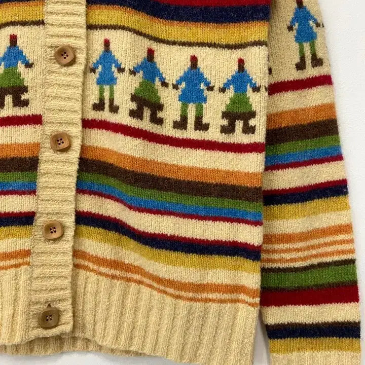 [BUNJANG] BONNEDID Wool Knit Cardigan / 빈티지 BONNEDID 울 니트 가디건