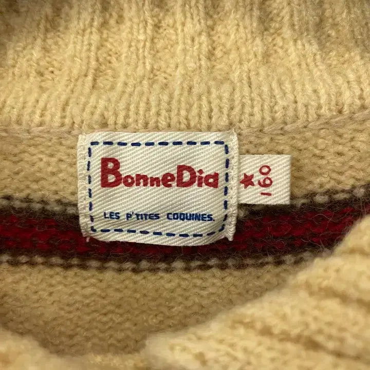 [BUNJANG] BONNEDID Wool Knit Cardigan / 빈티지 BONNEDID 울 니트 가디건