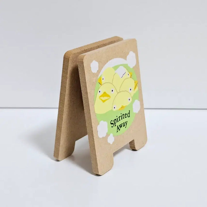 [BUNJANG] Ghibli No-Face Wood Stand Clip Spirited Away / 지브리 오오토리사마 가오나시 우드 스탠드 클립 센과 치히로의 행방불명