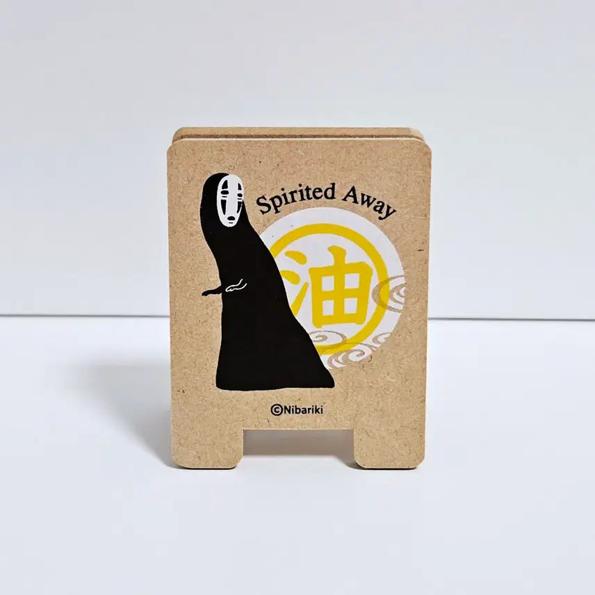 [BUNJANG] Ghibli No-Face Wood Stand Clip Spirited Away / 지브리 오오토리사마 가오나시 우드 스탠드 클립 센과 치히로의 행방불명