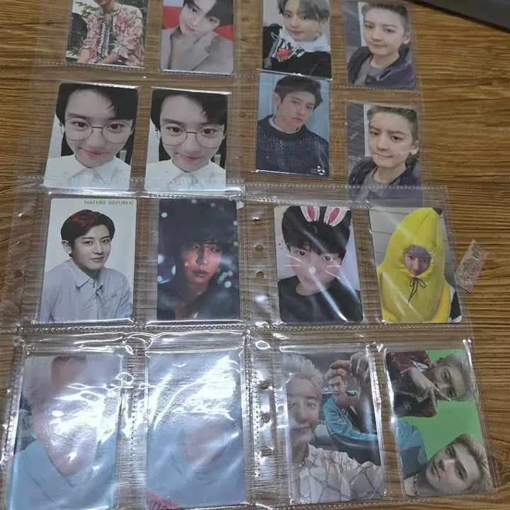 [SOLD OUT] 엑소 찬열 슬로건 + 포카 + 응원봉 일괄 판매합니다