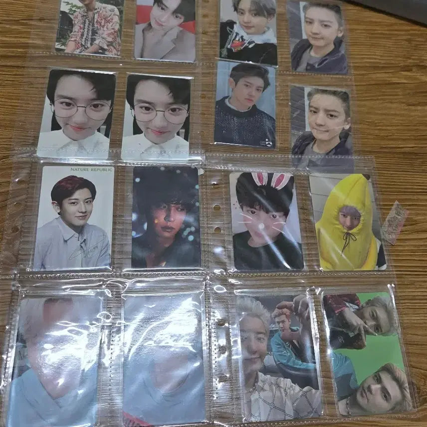 [SOLD OUT] 엑소 찬열 슬로건 + 포카 + 응원봉 일괄 판매합니다