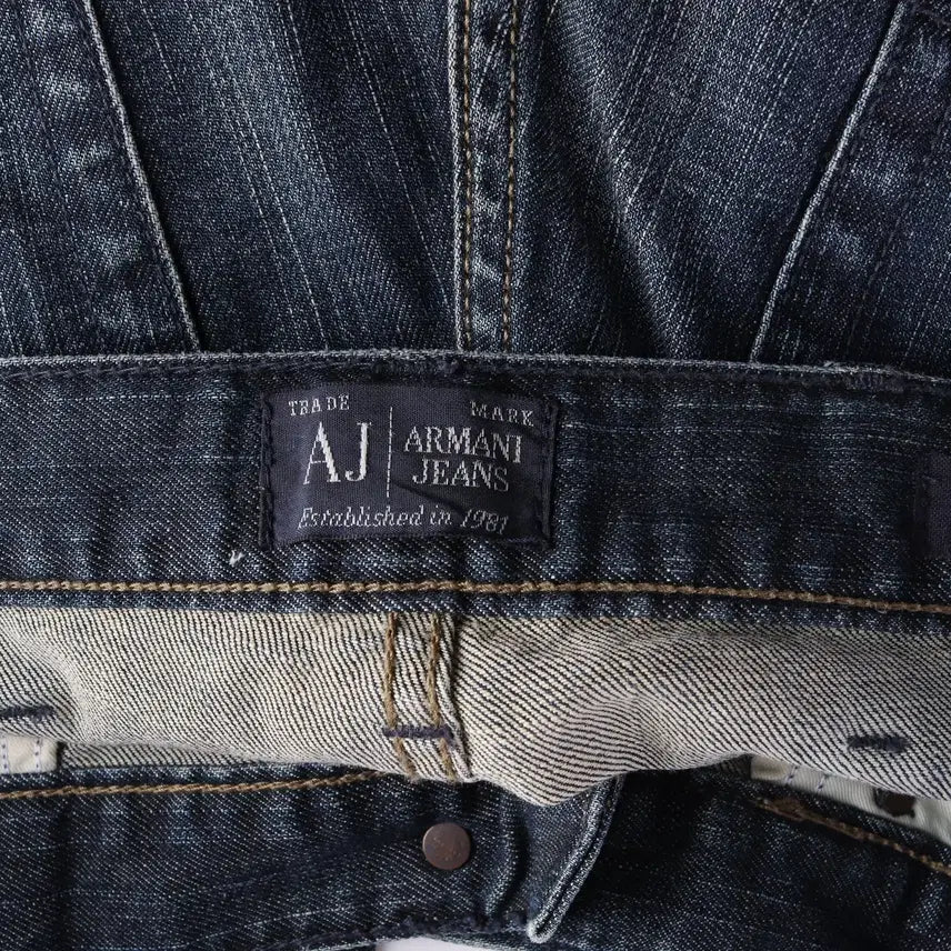 [BUNJANG] Armani Jeans Straight Fit Denim Pants / 아르마니 진스 스트레이트핏 데님 팬츠