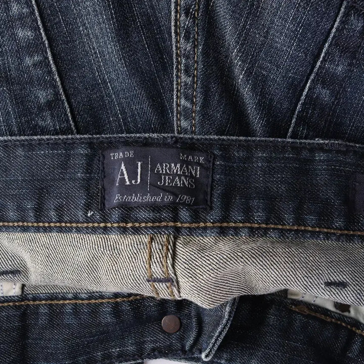 [BUNJANG] Armani Jeans Straight Fit Denim Pants / 아르마니 진스 스트레이트핏 데님 팬츠