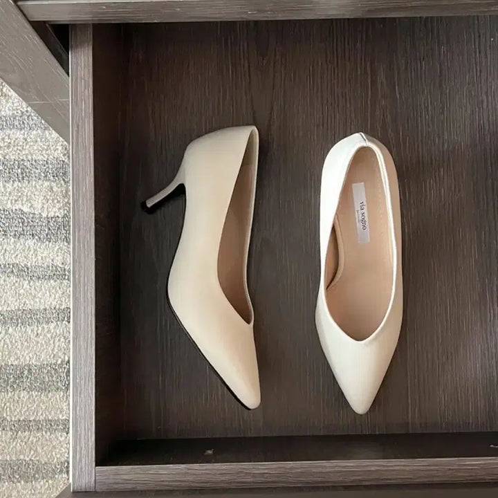 [BUNJANG] Via Soño Leather Pumps 245 / 비아소뇨 양가죽펌프스 245(새상품)
