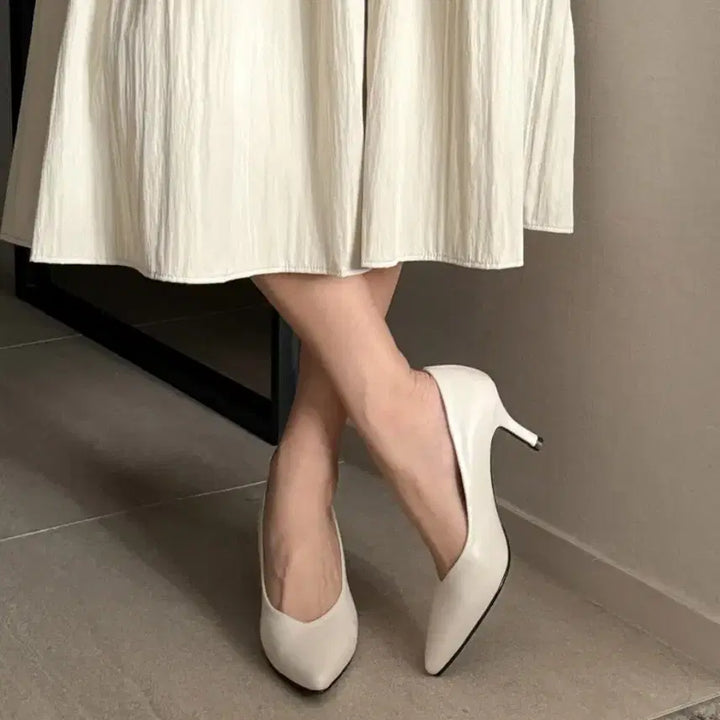 [BUNJANG] Via Soño Leather Pumps 245 / 비아소뇨 양가죽펌프스 245(새상품)