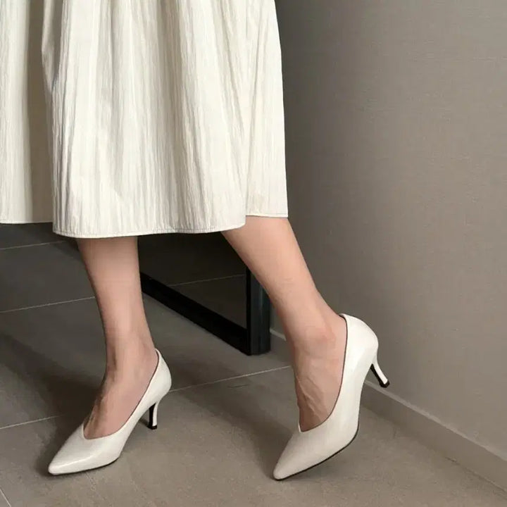 [BUNJANG] Via Soño Leather Pumps 245 / 비아소뇨 양가죽펌프스 245(새상품)