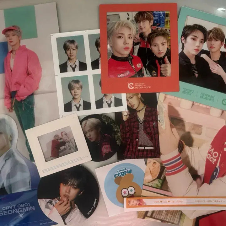 [BUNJANG] Cravity Seongmin Bundle Set Photocard Goods / 크래비티 성민 포카 굿즈 일괄