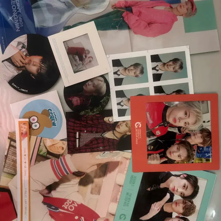 [BUNJANG] Cravity Seongmin Bundle Set Photocard Goods / 크래비티 성민 포카 굿즈 일괄