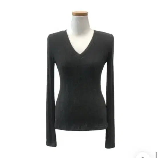 [BUNJANG] Dayroze Glam Ribbed Knit Long Sleeve Top / 에이블리 글램 골지 니트 긴팔티셔츠 팔아요 브이넥 니트 데이로제